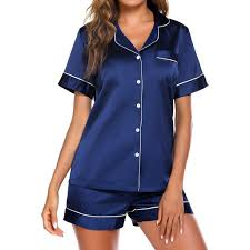 Women Two-piece Pj Sets Sleepwear Shorts Set