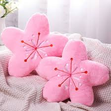 Super Soft Cherry Blossom Flower Pillow