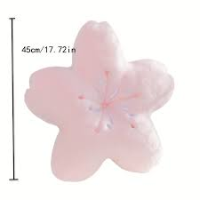 Super Soft Cherry Blossom Flower Pillow