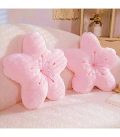 Super Soft Cherry Blossom Flower Pillow