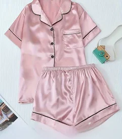Women Two-piece Pj Sets Sleepwear Shorts Set