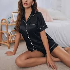 Women Two-piece Pj Sets Sleepwear Shorts Set